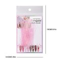 thumbnail image 3 of Heliisoer Fluorescent Silk Nail Color Line Manicure Silk Nail Decoration Flash Silk, 3 of 3