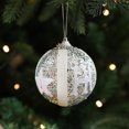 thumbnail image 2 of JLFNYA Mini Christmas Ornaments Clearance,Christmas Balls Ornament,Christmas Ball Christmas Tree Decoration Pendant Christmas Dress Up Hanging Ball Scene Arrangement Hanging Ball, 2 of 4