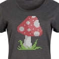 thumbnail image 3 of Instant Message - Cross Stitch Mushroom - Women's Any Way Dress, 3 of 6