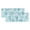 Ice Blue, variant on 2 Pack Valances for Windows, Navy Blue Starfish Window Valances for Living Room/Bedroom/Bathroom, Coral Shell Ocean Vintage Coastal Light Filtering Kitchen Curtain Valance 42"W x12" L
