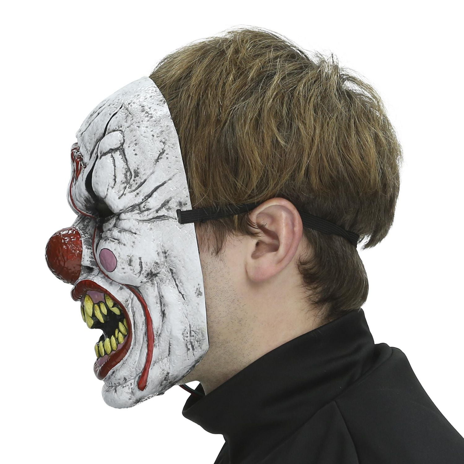 Way to Celebrate Adult Unisex Halloween Bleeding Clown Mask