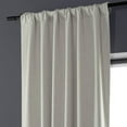 thumbnail image 5 of Off White Performance Linen 50 in. W x 84 in. L Rod Pocket Hotel Blackout Curtain (Single Panel), 5 of 5