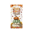 thumbnail image 2 of Eagokdc Thanksgiving Welcome Door Cover for Living Room, Farmhouse Autumn Harvest Banner, Door Curtains for Front Door Wall Photo Background, 2 of 6