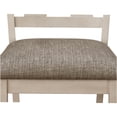 thumbnail image 6 of JERFIT 6-Piece Cream Cottage Dining Set with Extendable Table and Upholstered Chairs, 6 of 8