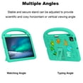 thumbnail image 3 of ELEHOLD DIY New Design Case for iPad Pro 11 inch (M4) 2024,iPad Air 11 inch (M2) 2024 Kids Friendly Cartoon Shock Proof EVA Foam Case Kickstand Cover,Green, 3 of 5