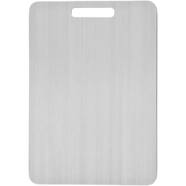 Titanium Cutting Board Double-Sided Titanium Kitchen Chopping Board Cutting Mat Portable Serving Tray for Vegetable(Extra Small)