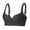 Black, variant on APEXFWDT Push Up Plunge Bra for Women Padded Low Cut T-Shirt Bras Front Closure Deep V Wireless Seamless Bra for Women Everyday Bra