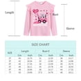 thumbnail image 7 of Little Hand Girls Valentine Top Love Graphic Cotton Dinosaur T Shirts 2Pcs 3T, 7 of 7