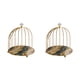 thumbnail image 2 of Ounissouiy Iron Bird Cage Cosmetic Organizer Bathroom Holder Rack Dresser Storage Stand Río estrella de 1 capa 2piezas, 2 of 4