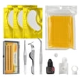 thumbnail image 1 of Kit de extensión de pestañas Zulema para entrenamiento de salón Amarillo, 1 of 8