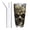 Straw Three-piece Set, variant on Rateoe Vintage Gold Leaf Skull Printed Car Guy Gifts for Men Women Tumbler - 20oz/590ml Double Wall Vacuum Insulated Stainless Steel Travel Tumbler Cups with Lid & Straw-Without Straw
