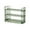 Green, variant on RXIRUCGD Clear Plastic Eggs Organizer for Fridge Refrigerator Reversible Eggs Shelf, 3-Layer Eggs Storage Container for Refrigerator Side Door
