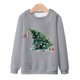 thumbnail image 1 of Sudaderas sin capucha para hombre, estilo casual, a la moda, con cuello redondo, estampado, de manga larga, blusas de manga larga y cuello redondo, blusas de poliéster para hombre, 1 of 4