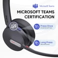 thumbnail image 3 of Auriculares inalámbricos Yealink BH70 Mono Teams con micrófono para llamadas de 35 horas, 3 of 9