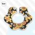 thumbnail image 4 of Hirioo Mushrooms Honeycomb for Baby Cotton Petal Bib Drool Bibs for Baby Boy Unisex, 4 of 9