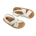 thumbnail image 2 of Baby Sandals Summer Baby Girls Solid Color Soft Sole Shoes, 2 of 6