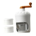 thumbnail image 3 of Tnarru Broyeur de Glace Manuel Rotatif Rasoir à Glace pour Salle à Manger Intérieur Extérieur Usage Domestique L L, 3 of 8