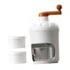 thumbnail image 3 of Trituradora de hielo manual, máquina para hacer conos de nieve, utensilios de cocina fáciles de usar, hielo raspado M, 3 of 9