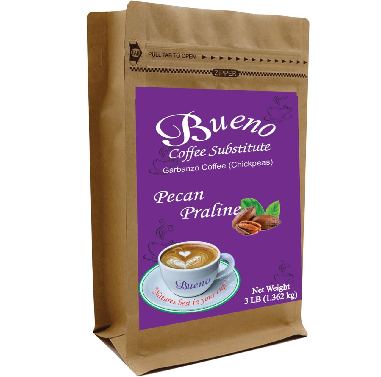 Bueno Coffee Substitute Pecan Praline 3 pound bag
