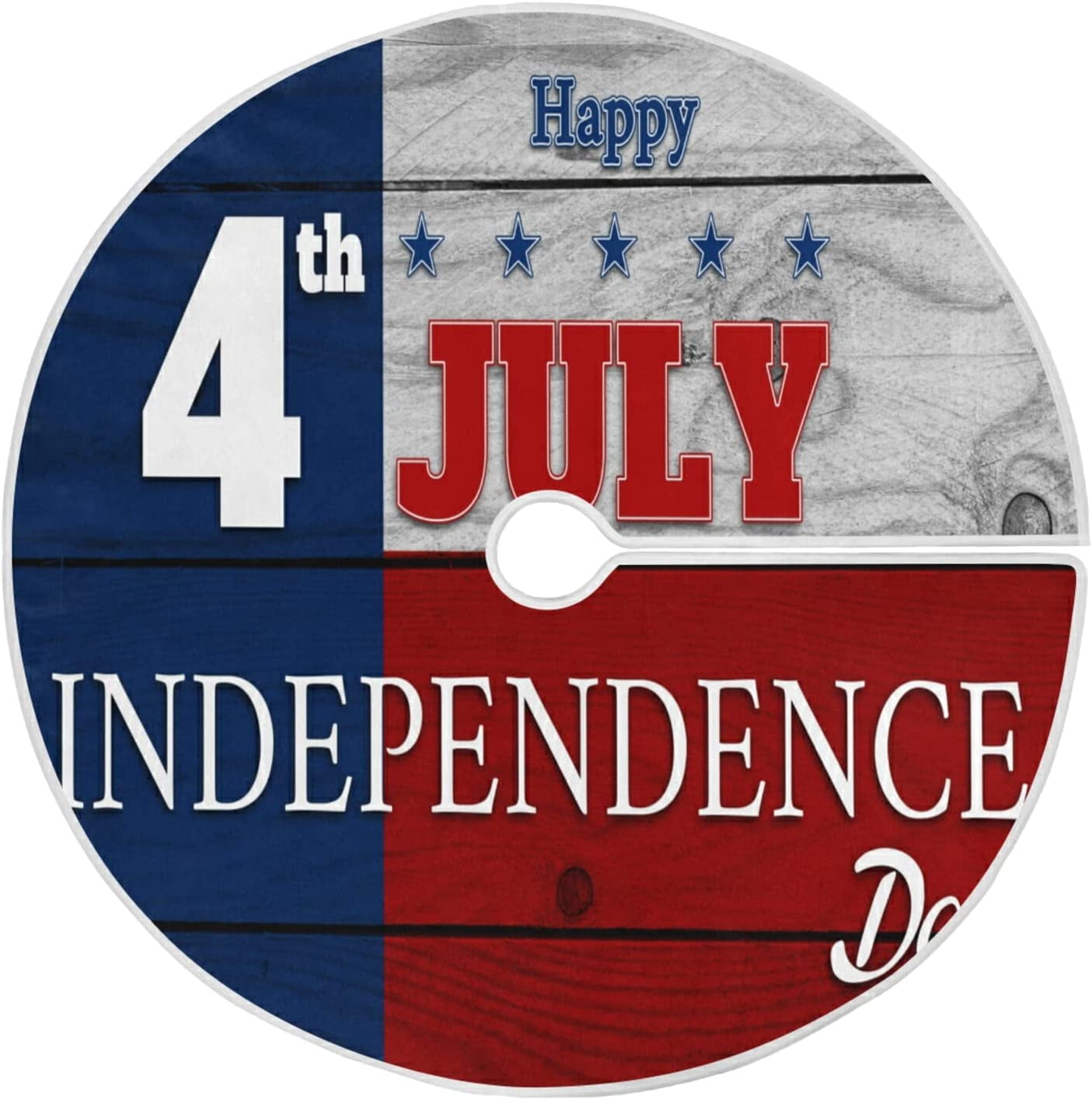American Flag Tree Skirt 