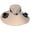 Beige, variant on Summer Fisherman Hat with Solar USB Charging Fan,Solar Fan Hat Wide Brim Solar Fan Hat ，with 2 Detachable, For Outdoor Fishing,Hiking Gardening