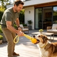 AOOOWER Pet Chewer Game Dental Care Cotton Rope Chewing Ball