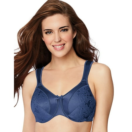 

Bali Satin Tracings® Underwire Minimizer Bra - 3562