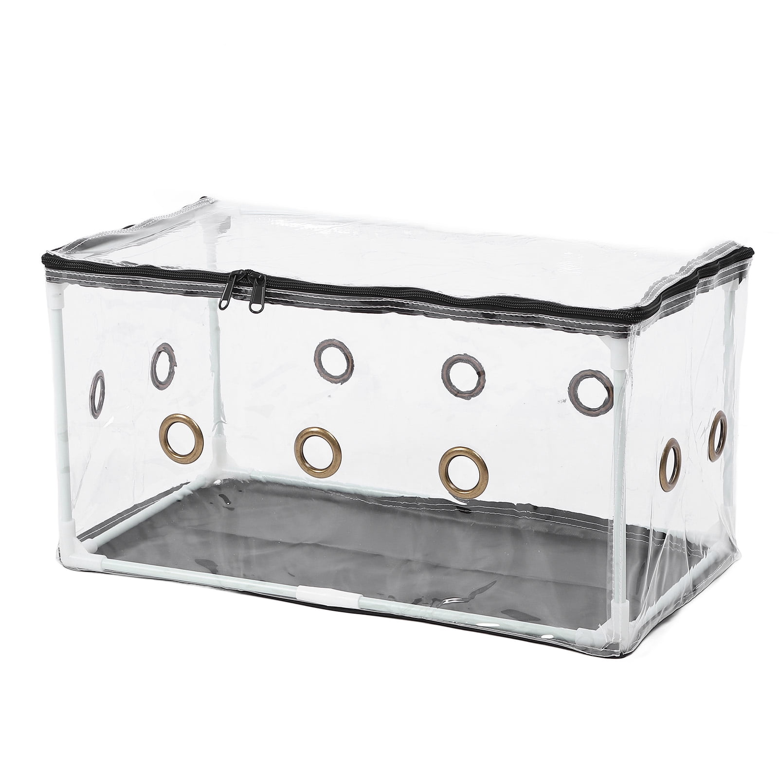 YAHHU Still Air Box Mushroom Mycology Fume Hood Propagation Station PVC Clear Mushroom Grow Tent Kit Planting Bag Set for Home Scientists and Plant Enthusiasts (11.81 inches / 30 cm)