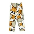 thumbnail image 4 of Daiia Giraffes Head Women's Sleep Pant with Pockets and Drawstring,Pajama Pants-Medium, 4 of 9