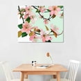 thumbnail image 2 of PRATYUS Japan Art Print Poster, Cherry Blossom Flower Market Wall Art, Artwork Decor for Bedroom, Kitchen, Bathroom, Livingroom Decoration 20x16in, 2 of 6