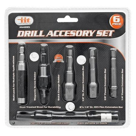 

Illinois Industrial Tool 6-pc. Drill Accessory Set