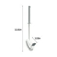 thumbnail image 3 of Vadktai Toilet Bowl Brush Without Holder, Bathroom Deep Cleaning Toilet Cleaner Scrubber Under Rim with Curved Bristle for Dead Corner Clean, Modern Rv Toilet Decorative Accessories, 3 of 6