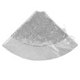 thumbnail image 4 of Falda para árbol de Navidad Houwsbaby plata lentejuelas 32 pulgadas, 4 of 7