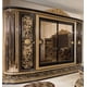 thumbnail image 5 of Luxury European style villa furniture, master room, large backrest bed, master bedroom, solid wood wedding bed, high-end luxury My Lux Decor Round, 5 of 5