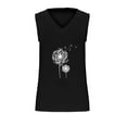 thumbnail image 4 of Birdeem Blouses pour Femmes T-Shirt Décontracté en Coton et Lin à Manches Courtes Col Rond Boutonné, 4 of 12