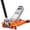 Orange, variant on Kicctian 3 Ton Heavy Duty Low Profile Hydraulic Racing Floor Jack - Dual Piston Quick Lift Pump - 2.95–15.35 Inch Lifting Range for Car, SUV, Truck, Garage - Blue