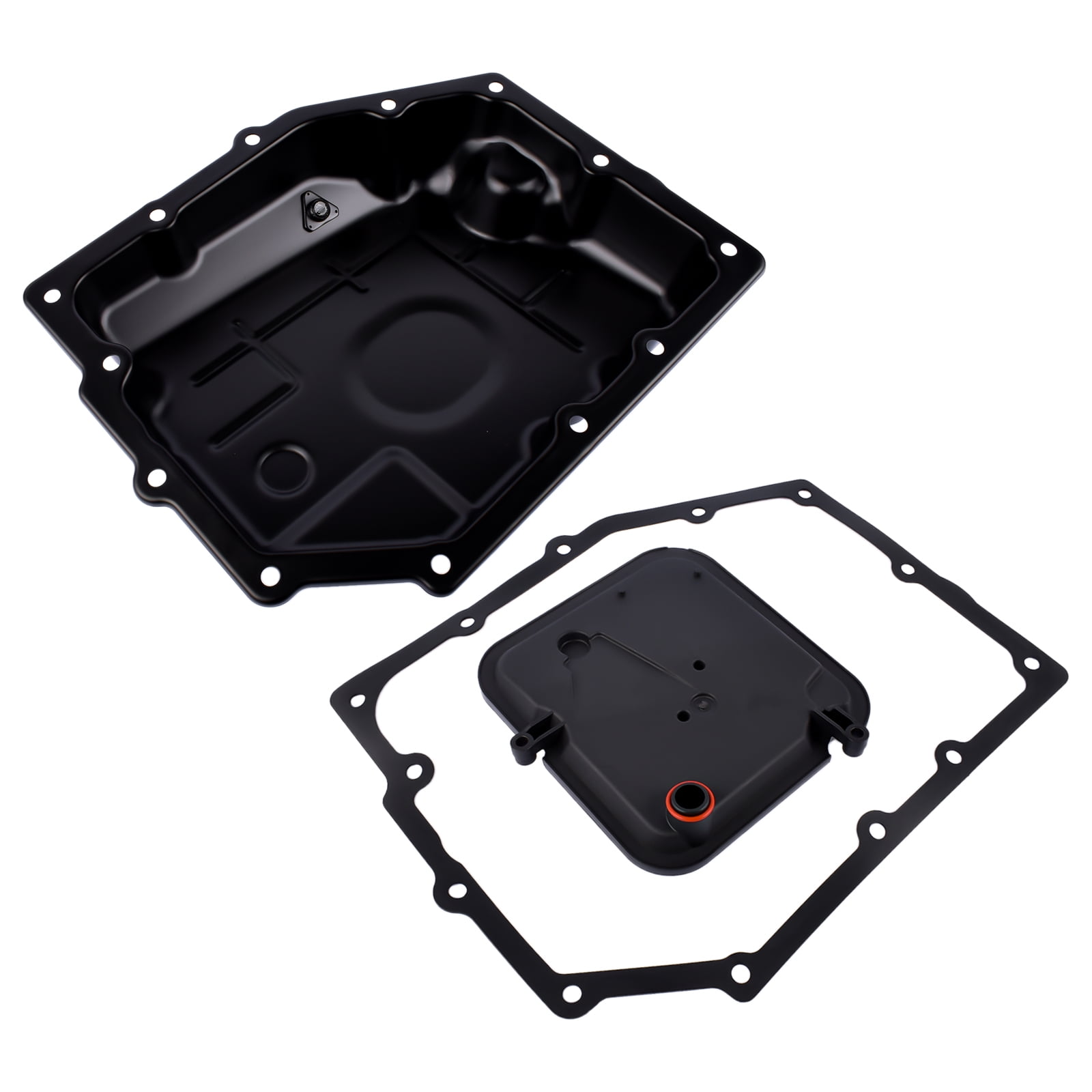 GELUOXI Transmission Oil Pan + Oil Filter +Gasket for Jeep Chrysler Dodge Ram Mitsubishi 52852912AC
