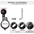 thumbnail image 2 of 1 Inch Aluminum Ball Base, 1 inch/25mm Ball Base with 360, 2 of 4