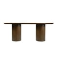 thumbnail image 4 of Butler Specialty Company Coral 84"W Oval Pedestal Dining Table - Walnut, 4 of 8