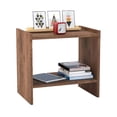 thumbnail image 3 of 2 Mesas Noche Buró Recamara Organizador Minimalista Acabado Elegante Color Madera, 3 of 6
