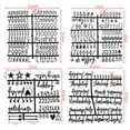 thumbnail image 6 of HEMLBOYW 4 Pieces Characters for Felt Letter Board Symbols sfor Changeable Felt Letter Boards s Holiday PP, 6 of 6