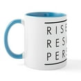 thumbnail image 2 of CafePress - Rise. Resist. Persist. Mug - 11 oz Ceramic Mug - Novelty Coffee Tea Cup, 2 of 6
