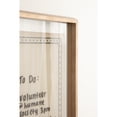 thumbnail image 3 of Kate and Laurel Framed Glass Dry Erase Art Vintage Fleur Border Whiteboard for Wall  by The Creative Bunch Studio, 18 x 24, Blake Gold Frame, Modern,  Dry Erase Art For Wall Decor, 3 of 8
