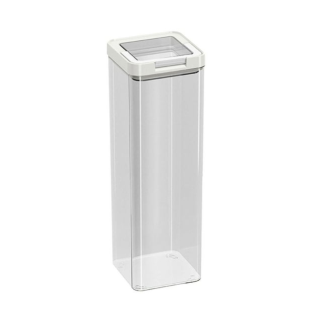 Rbaofujie Kitchen Storage Cabinets Food Grade Kitchen Grain Jars Noodle Boxes Transparent Visual Storage Jars Rice Container