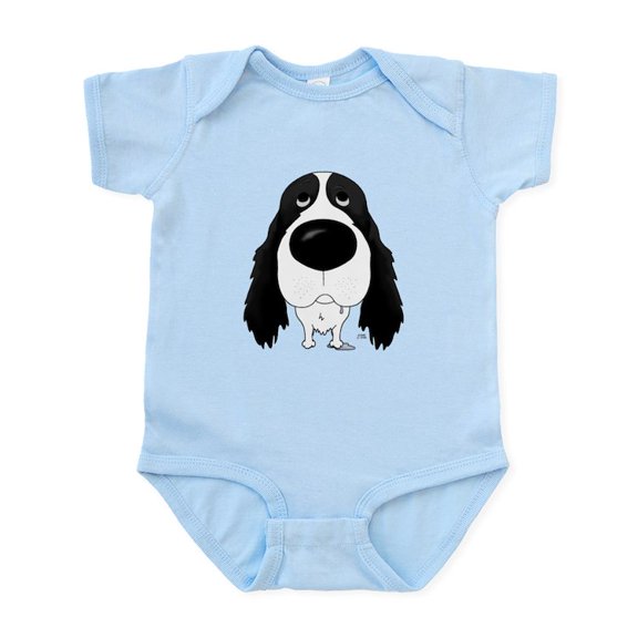 CafePress - Big Nose Springer Spaniel Infant Bodysuit - Baby Light Bodysuit, Size Newborn - 24 Months