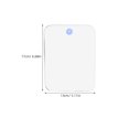 thumbnail image 2 of SHINYPASING Miroir de Salle de Bain pour Hommes pour Rasage Sans Buée Argent PVC 1 Pce, 2 of 8