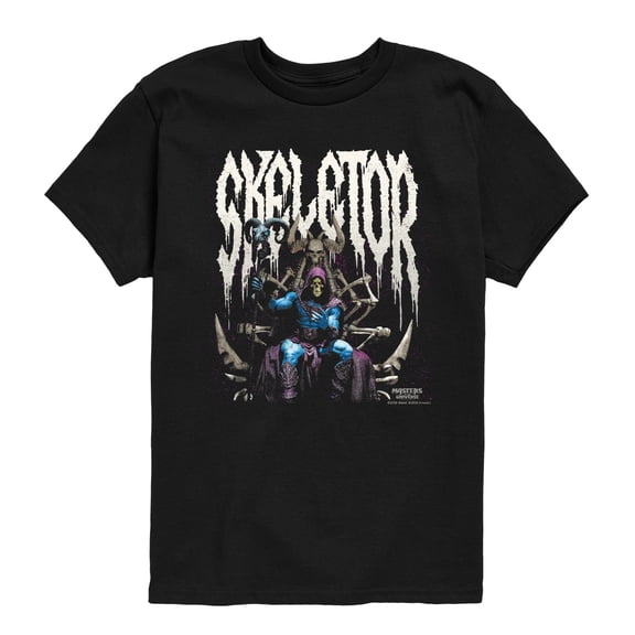 Masters of the Universe - Skeletor Throne - Youth Boys Short Sleeve Graphic T-Shirt