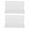 thumbnail image 2 of White Battery Case, Practical Special Design Plastic Battery Storage Box, keeping the Battery Clean for storing  Batteries, 2 of 7