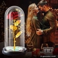thumbnail image 4 of Fohil Red Flower Light Gifts for Mom Wife Grandma, Preserved Red Rose Flower with LED Lights, Romantic Gifts for Her Valentine's Day Mother's Day Wedding Christmas Anniversary Birthday, 4 of 6