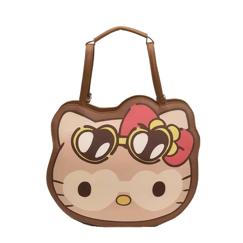 hello kitty deluxe embroidered 16 school bag backpack Large 16" Pink Let your child showcase their love for Kuromi with this cute and functional backpack UPD" Hello Kitty 16" Backpack